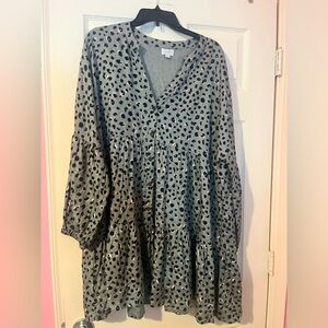 Mud Pie Leopard Print Dress
